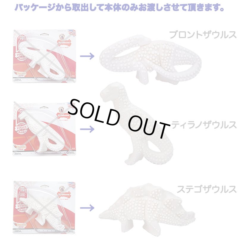 画像2: Nylabone デンタルダイナソー3種セット (パッケージ無し) [メール便OK] (2)