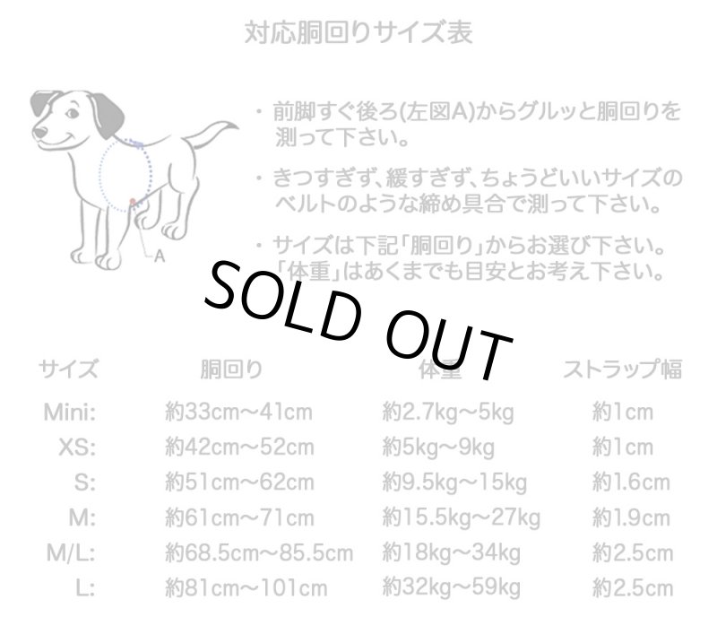 画像4: センシブルハーネス 引っ張り防止胴輪 [メール便OK] (4)